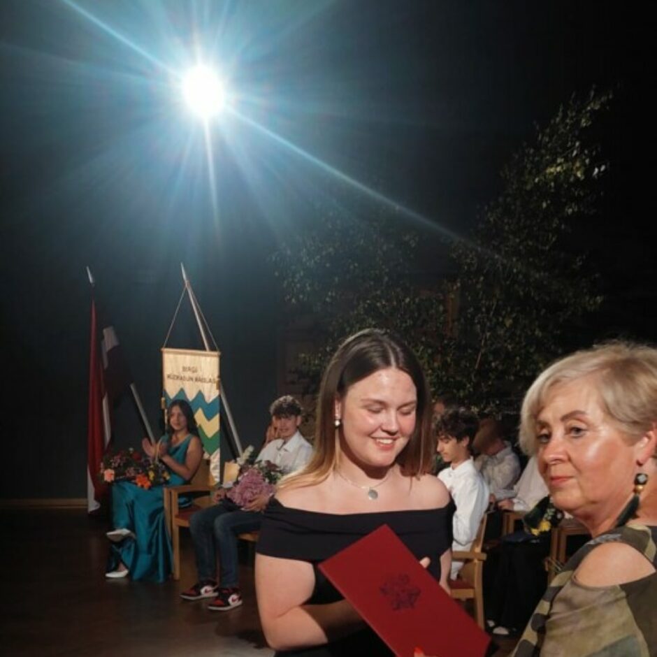 Diploma pasniegšana