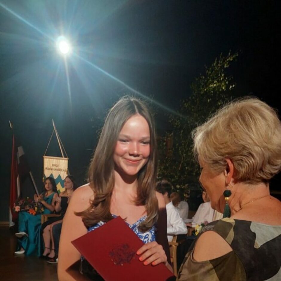 Diploma pasniegšana