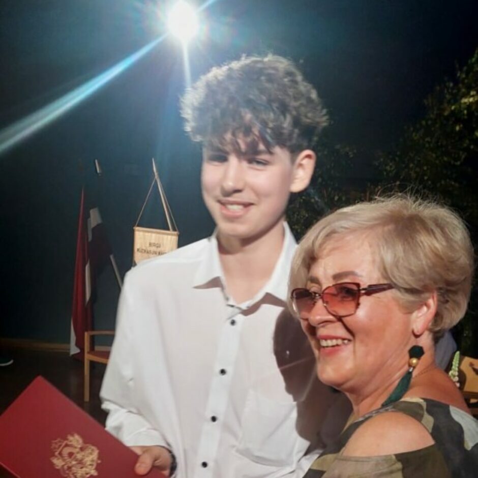 Diploma pasniegšana