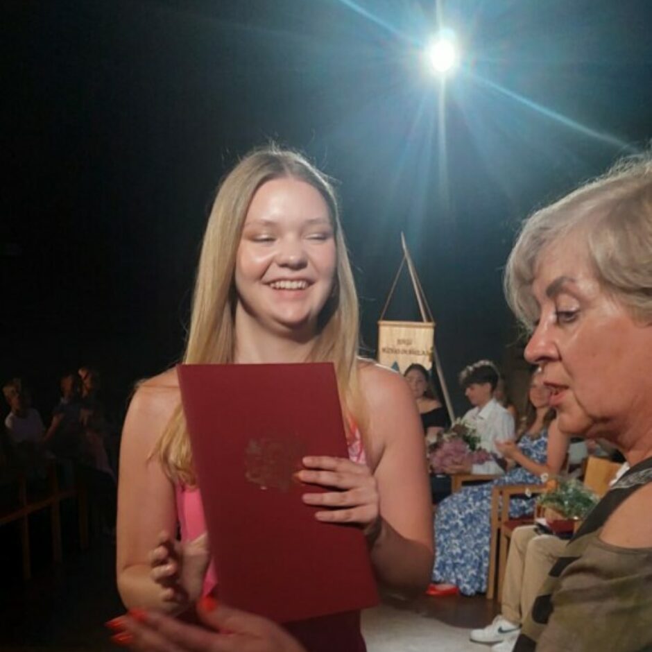 Diploma pasniegšana