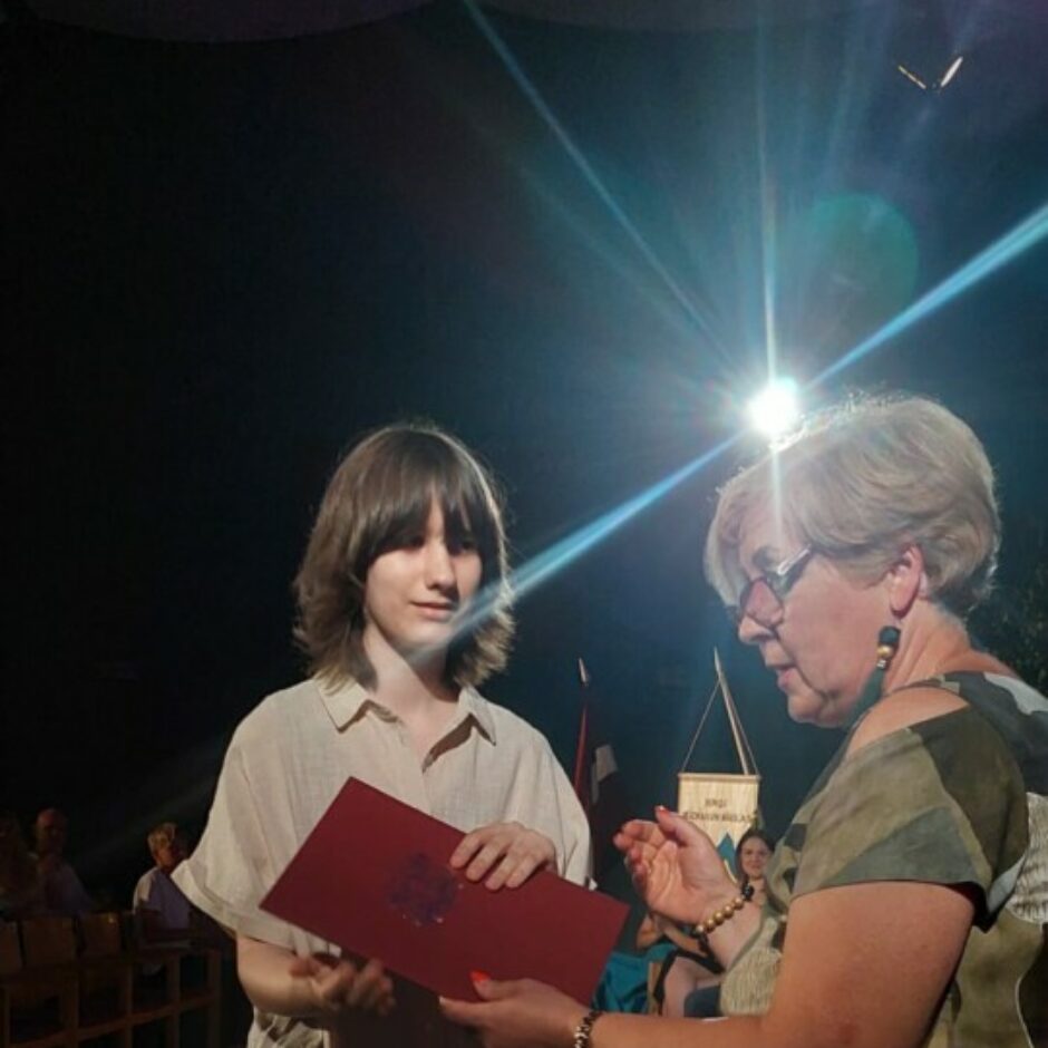 Diploma pasniegšana