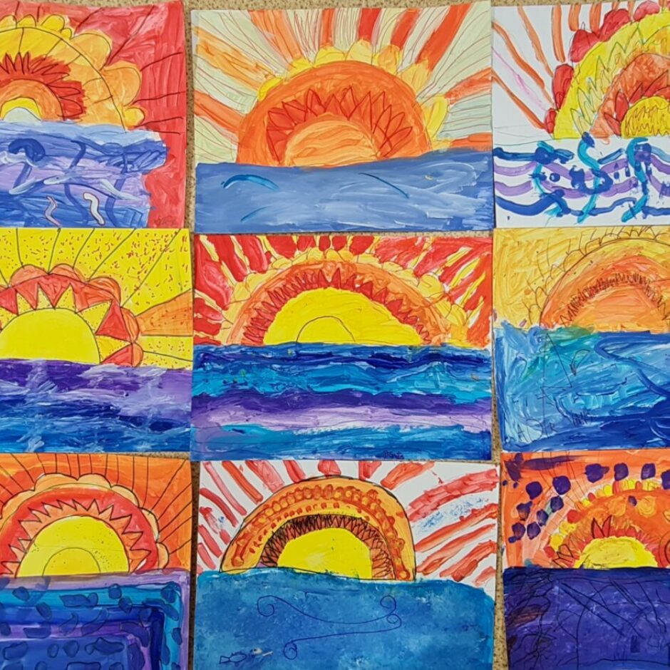 sagatavošanas klases audzēkņu darbiņi