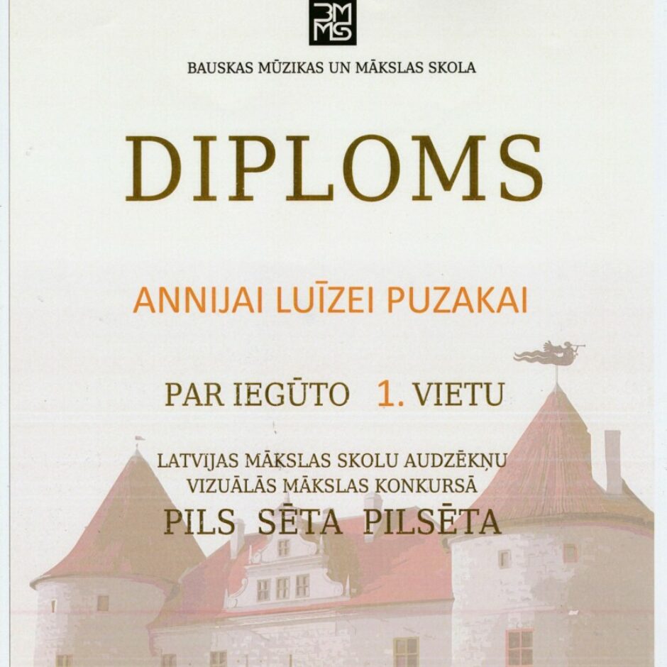 1.vietas diploms A.Puzakai