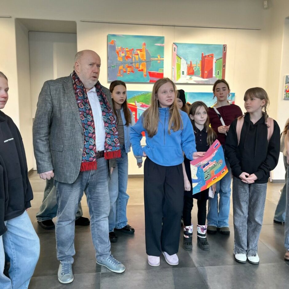 Alekseja Naumova plenēra darbu kopijas