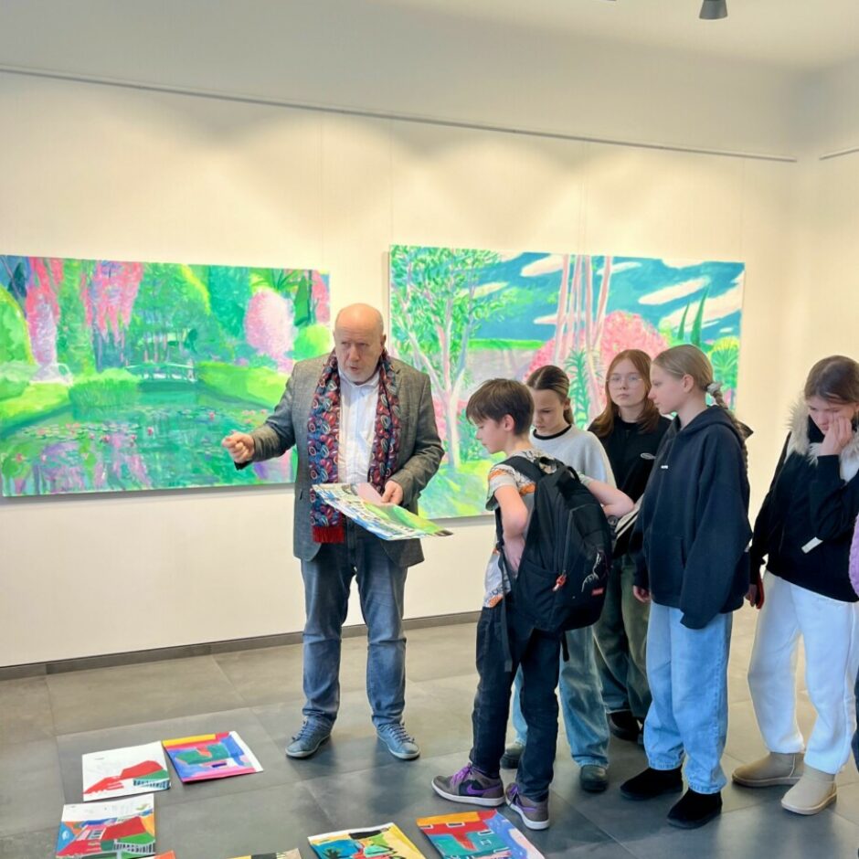 Alekseja Naumova plenēra darbu kopijas