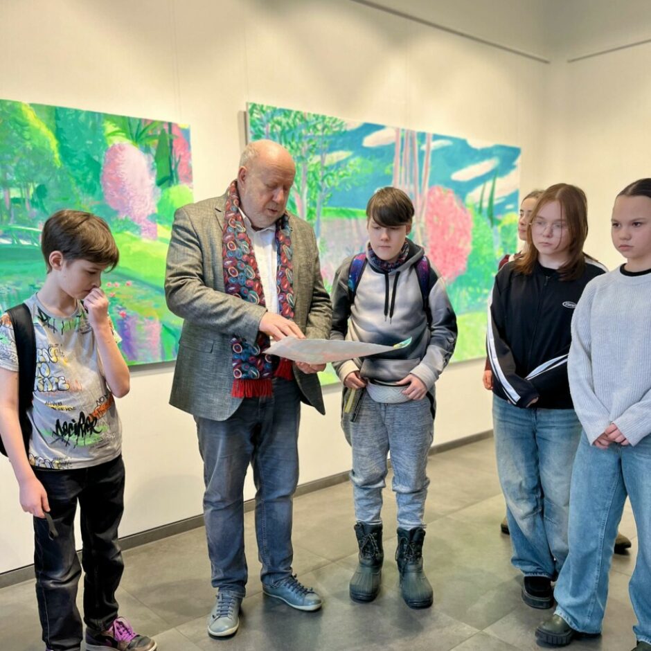 Alekseja Naumova plenēra darbu kopijas