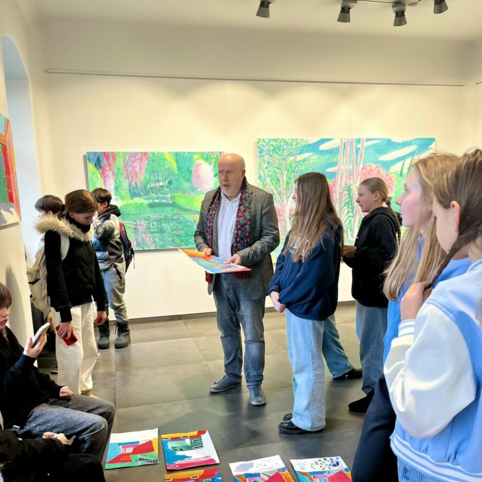 Alekseja Naumova plenēra darbu kopijas