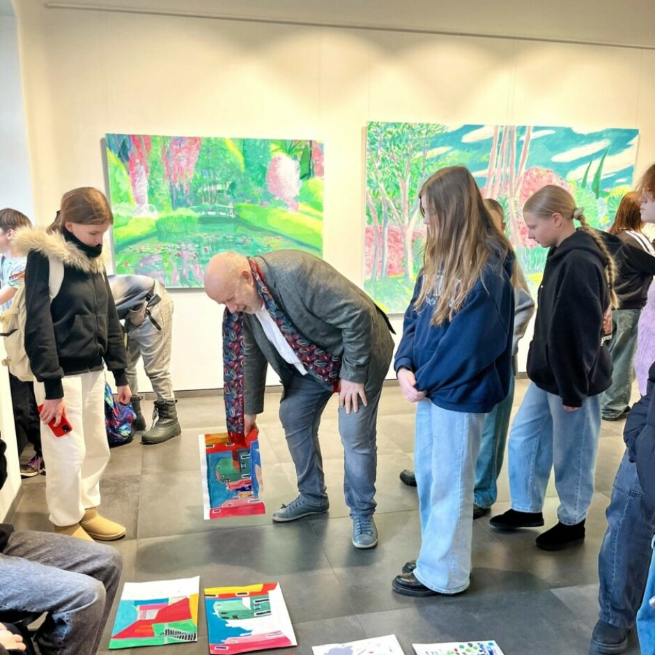 Alekseja Naumova plenēra darbu kopijas