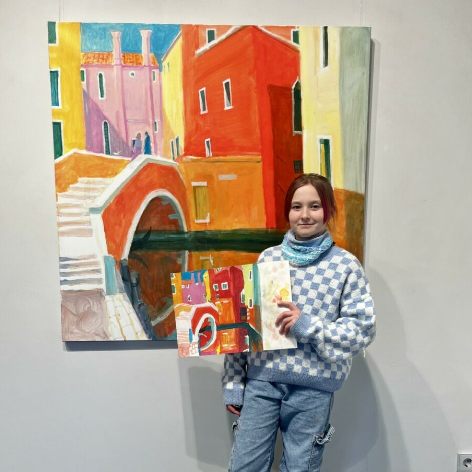 Alekseja Naumova plenēra darbu kopijas