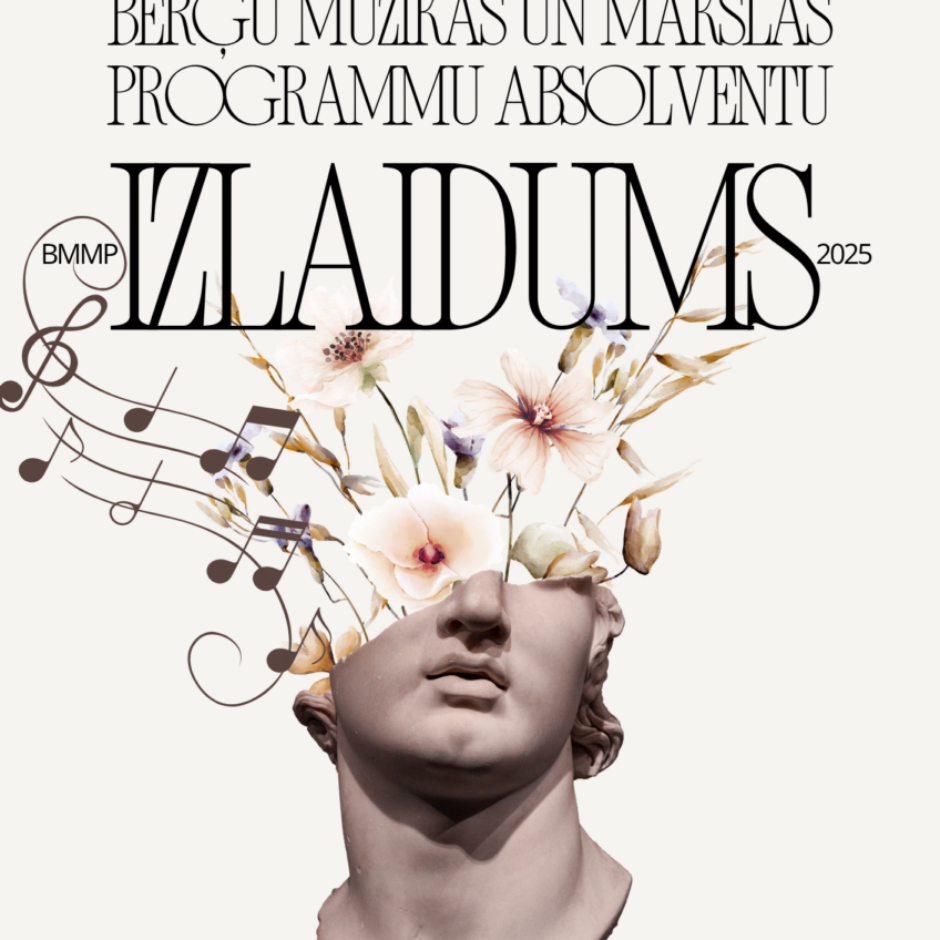 Berģu Mūzikas un mākslas programmu absolventu izlaidums 2025