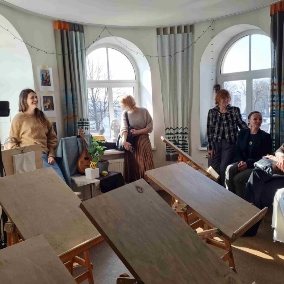 pieredzes apmaiņas brauciens. Ogres mākslas skolā