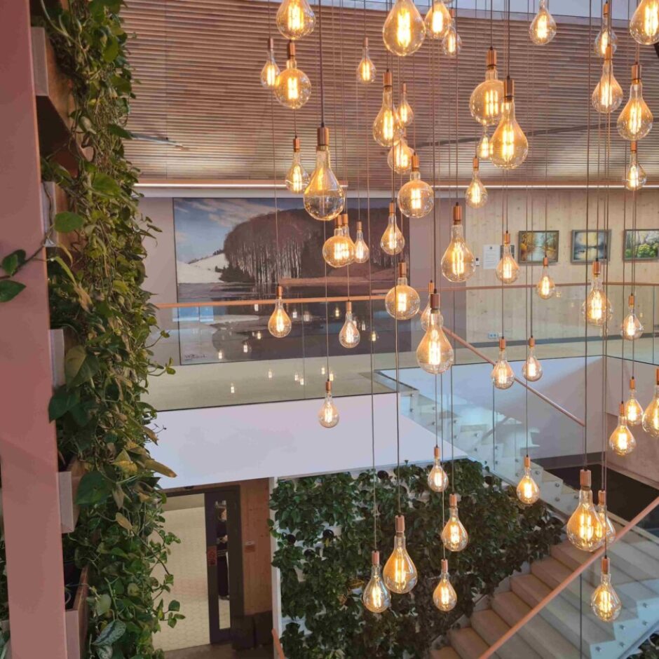 Kāpņu telpas noformējums