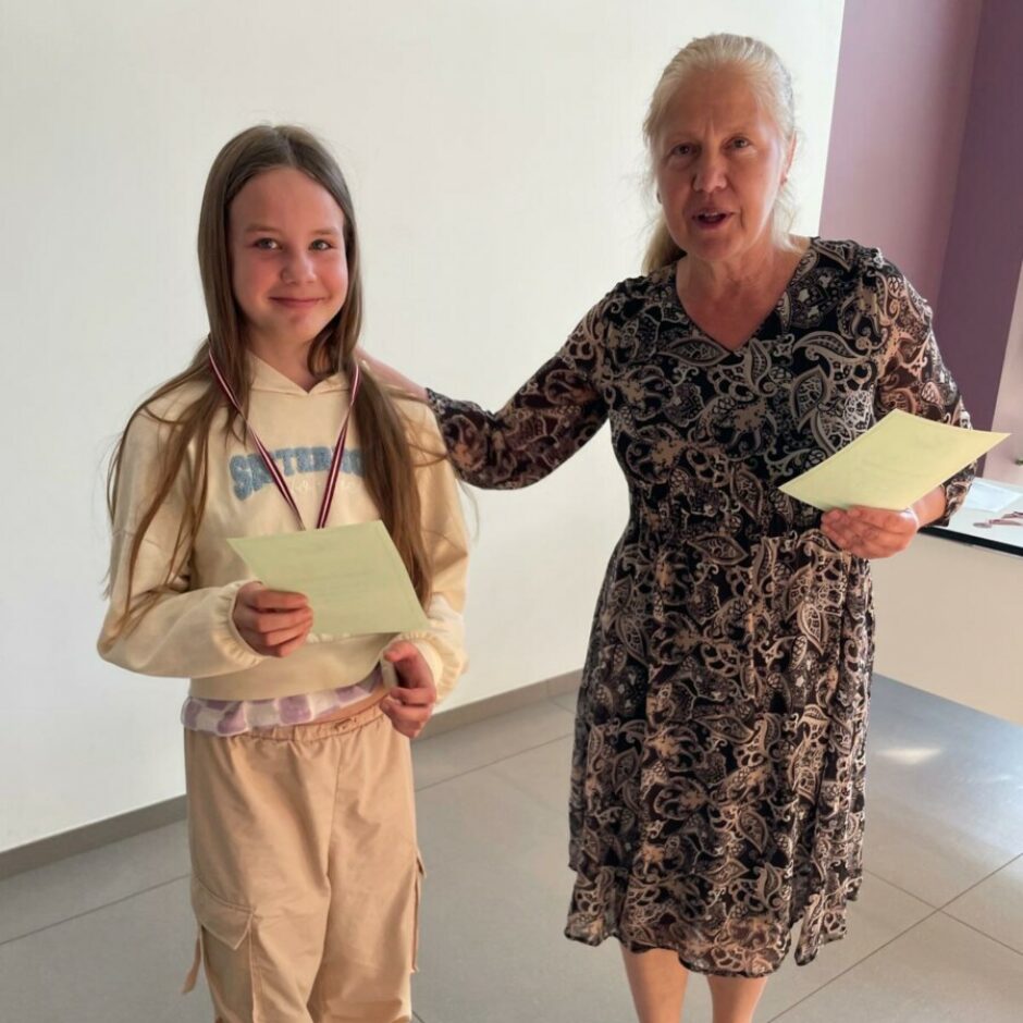 peldētāju apbalvošana