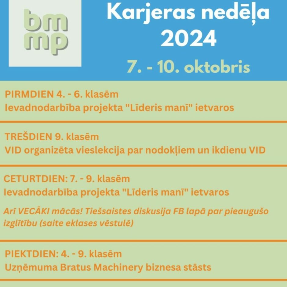 karjeras nedēļa