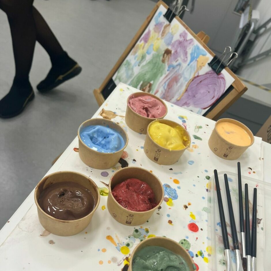 Saldējums mākslas telpā. Laikmetīgā māksla