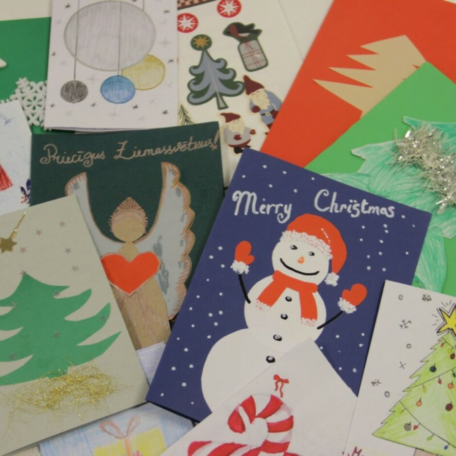 apsveikuma kartītes