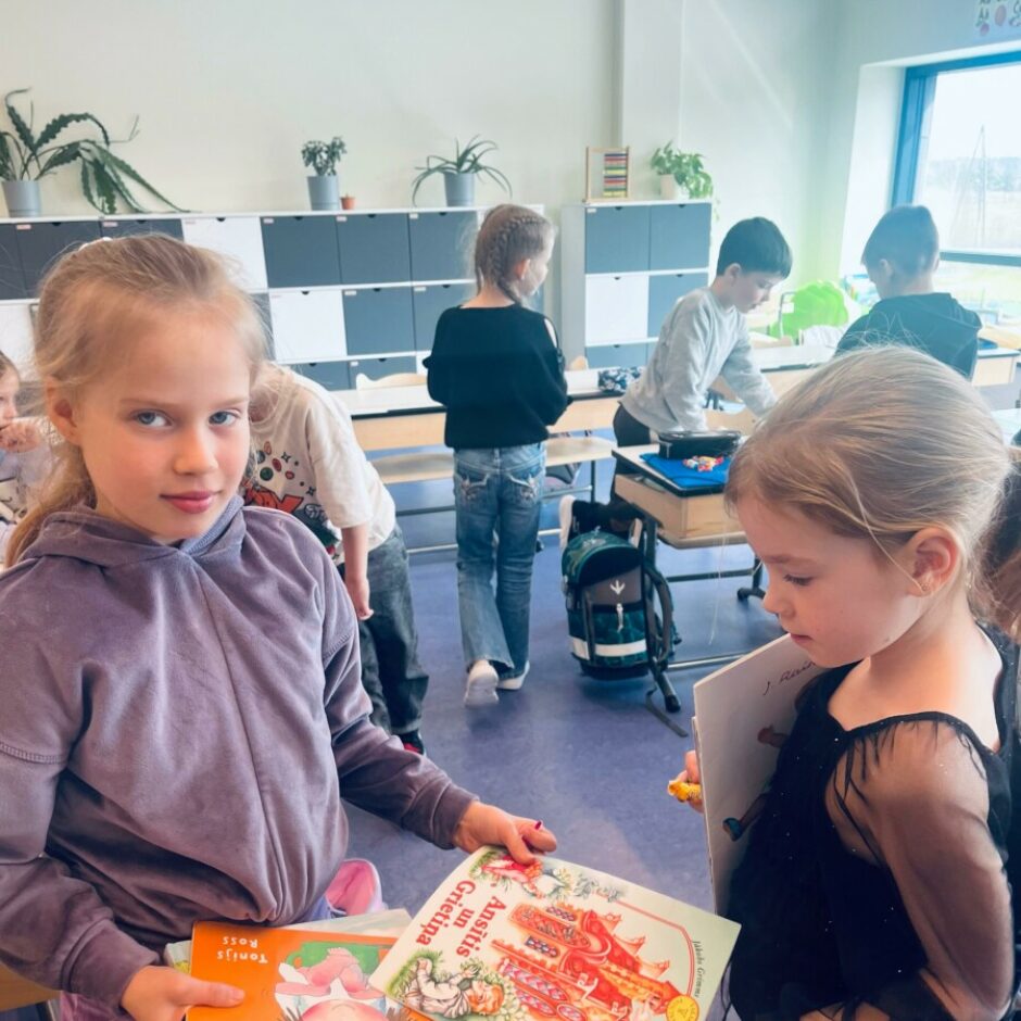 Starptautiskā bērnu grāmatu diena 1.d klasē