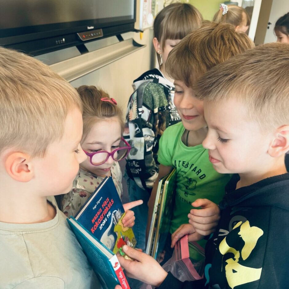 Starptautiskā bērnu grāmatu diena 1.d klasē