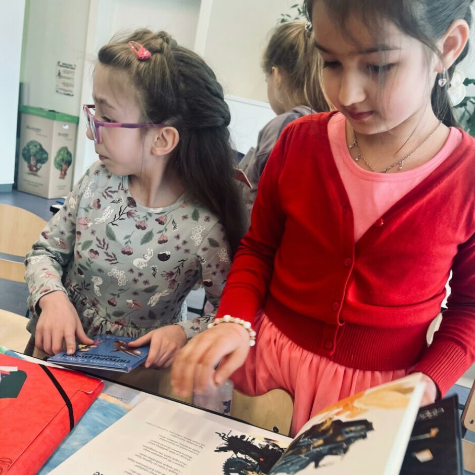 Starptautiskā bērnu grāmatu diena 1.d klasē