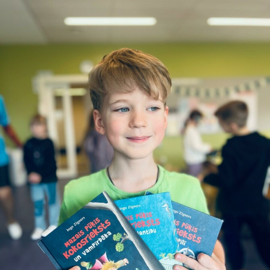 Starptautiskā bērnu grāmatu diena 1.d klasē