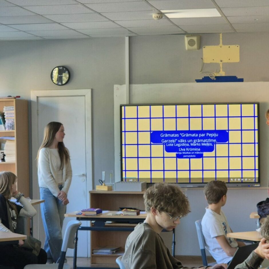 Berģu Mūzikas un mākslas pamatskolas komanda piedalās tehnoloģiju olimpiādē