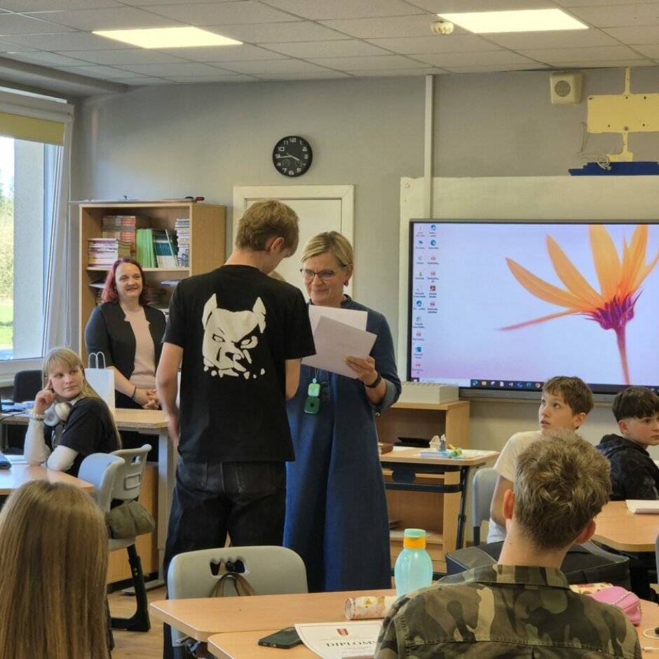 Berģu Mūzikas un mākslas pamatskolas komanda piedalās tehnoloģiju olimpiādē