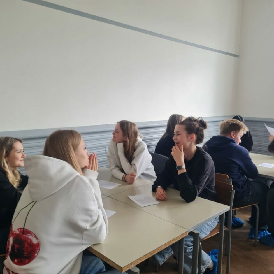 8. – 9.klašu dalība starptautiskā projektā