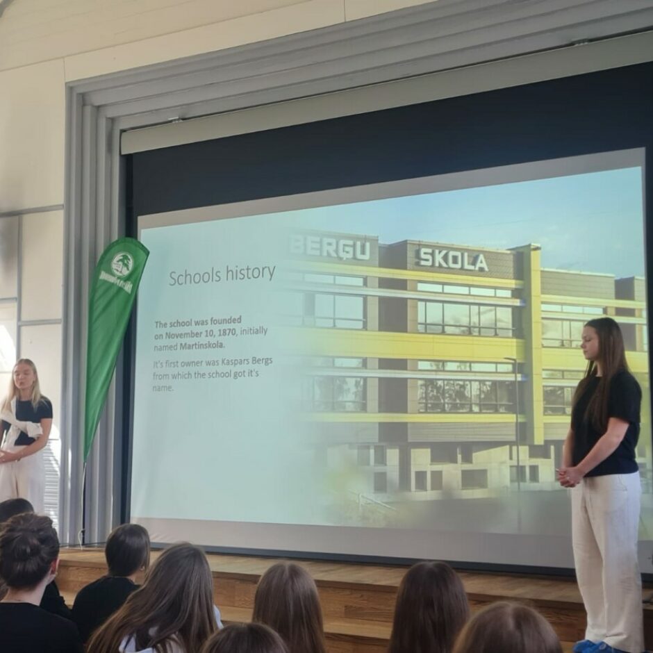 8. – 9.klašu dalība starptautiskā projektā