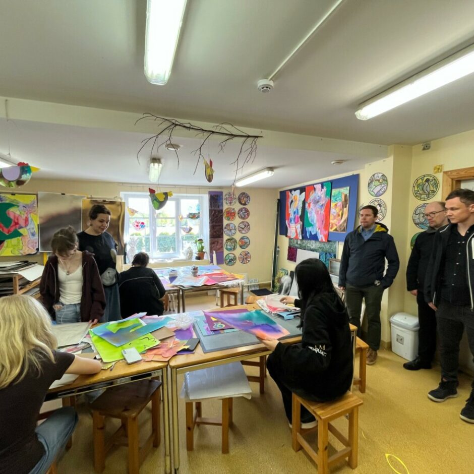 BMMP viesojas pedagogi no Somijas