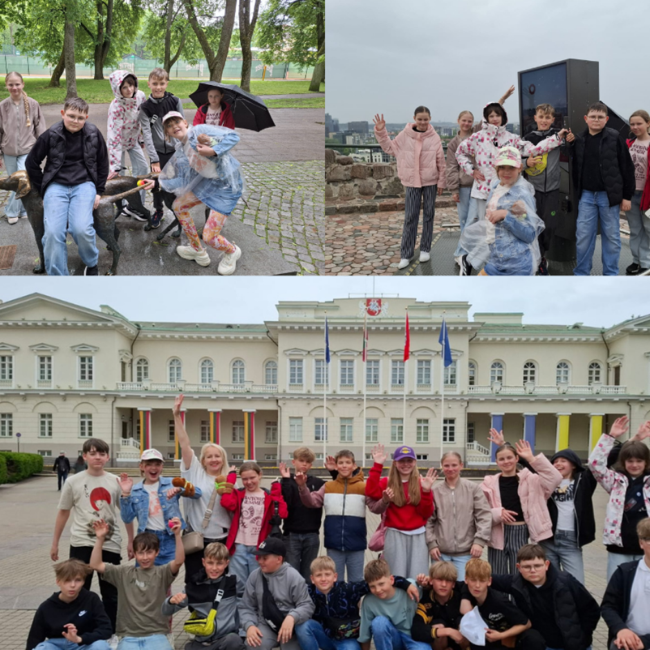 5.-6. klašu dalība starptautiskā projektā ar sadraudzības skolu Lietuvā