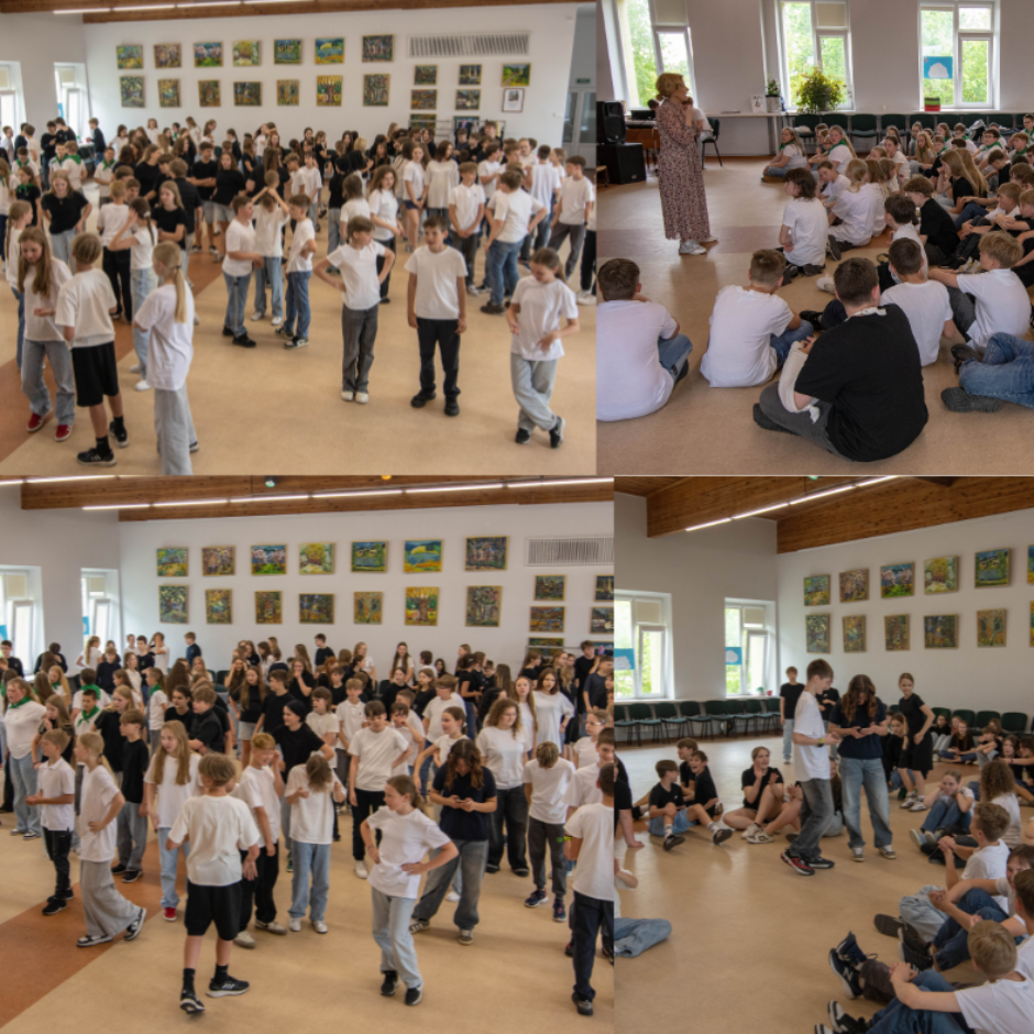 5.-6. klašu dalība starptautiskā projektā ar sadraudzības skolu Lietuvā