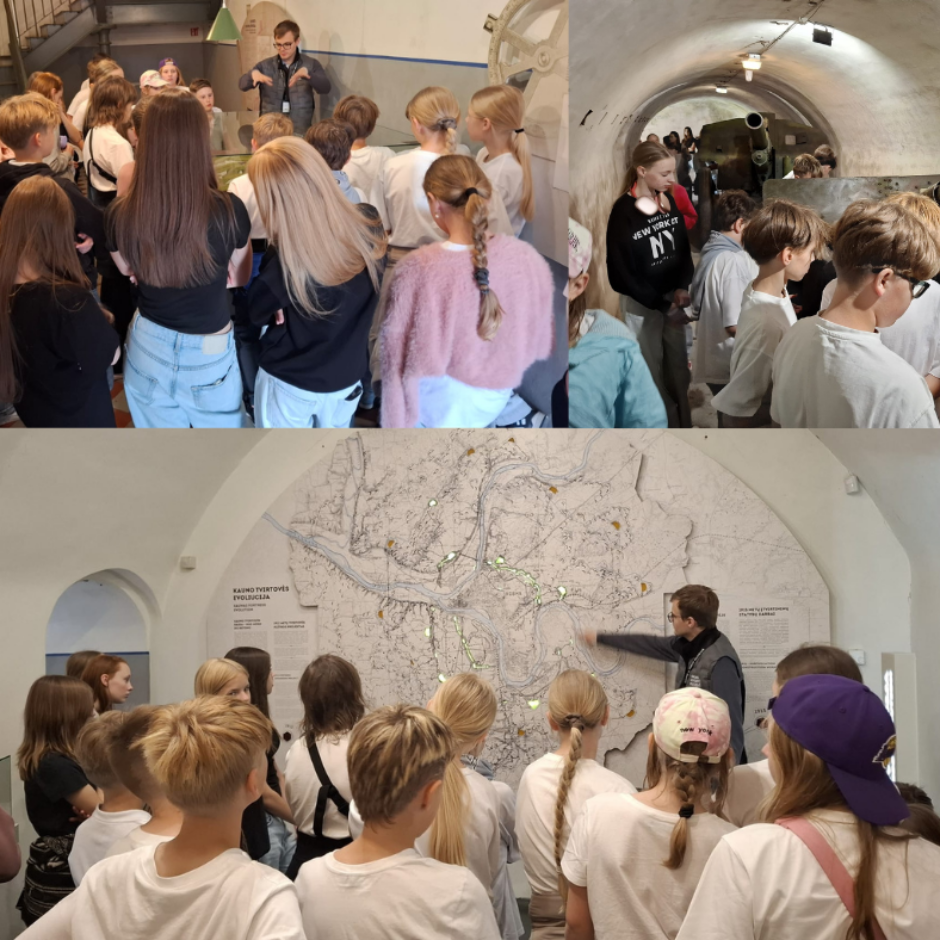 5.-6. klašu dalība starptautiskā projektā ar sadraudzības skolu Lietuvā