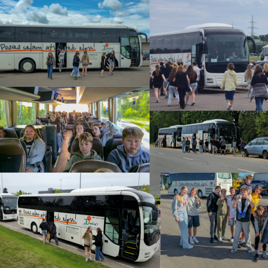 5.-6. klašu dalība starptautiskā projektā ar sadraudzības skolu Lietuvā