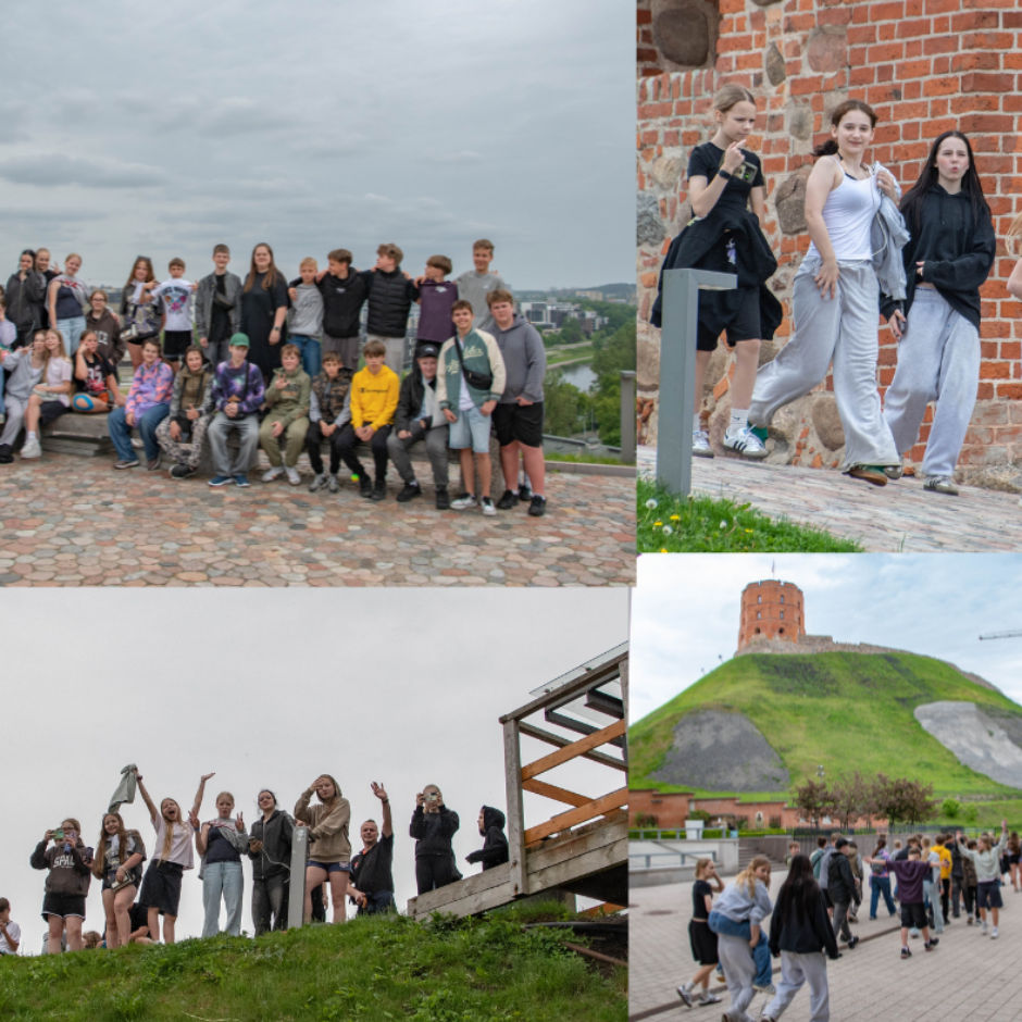 5.-6. klašu dalība starptautiskā projektā ar sadraudzības skolu Lietuvā