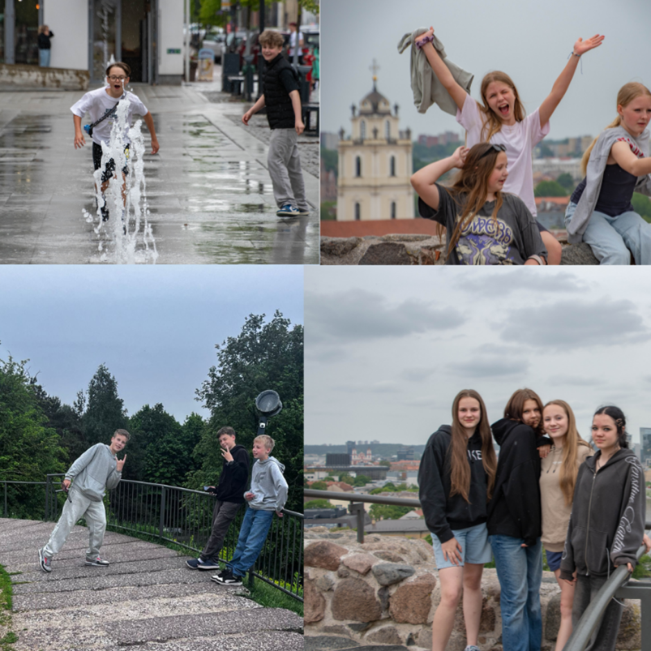 5.-6. klašu dalība starptautiskā projektā ar sadraudzības skolu Lietuvā