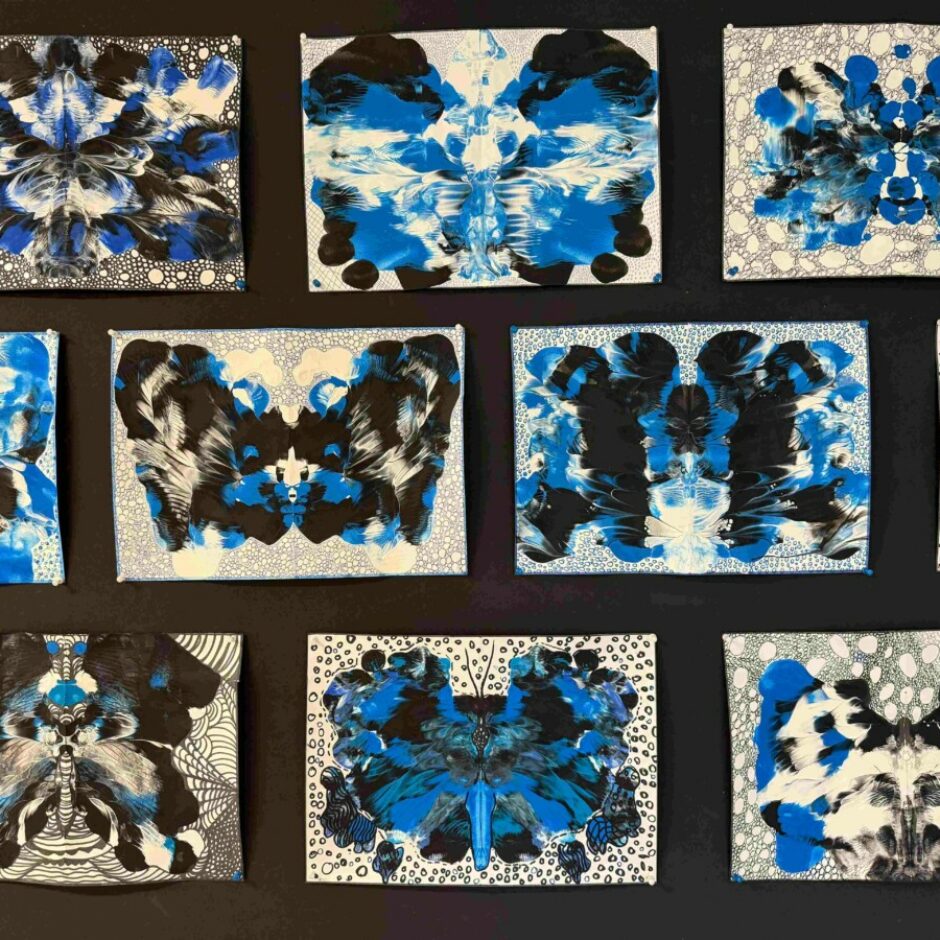 sadraudzības skolas (Pärnu Rääma Põhikool, Igaunija) skolēnu radošie darbi