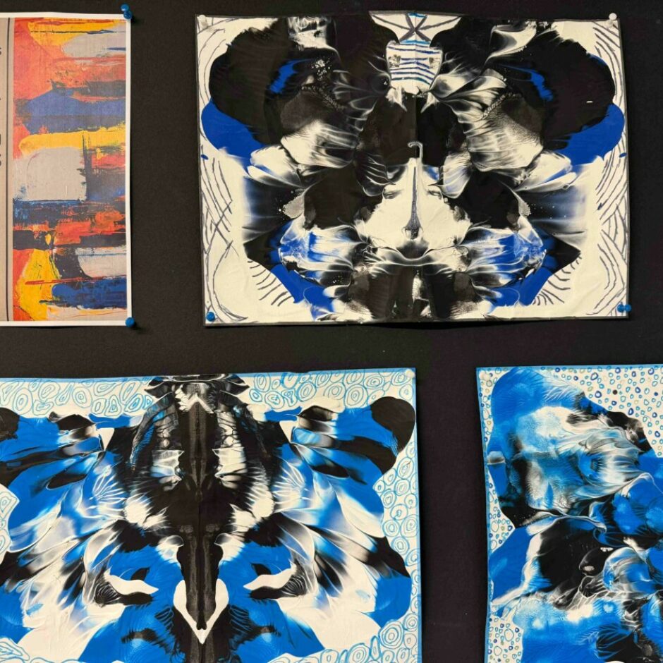 sadraudzības skolas (Pärnu Rääma Põhikool, Igaunija) skolēnu radošie darbi