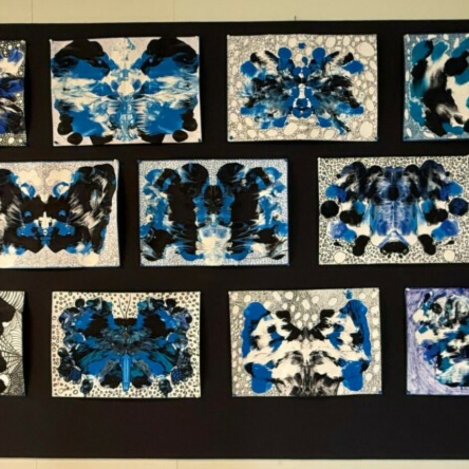 sadraudzības skolas (Pärnu Rääma Põhikool, Igaunija) skolēnu radošie darbi