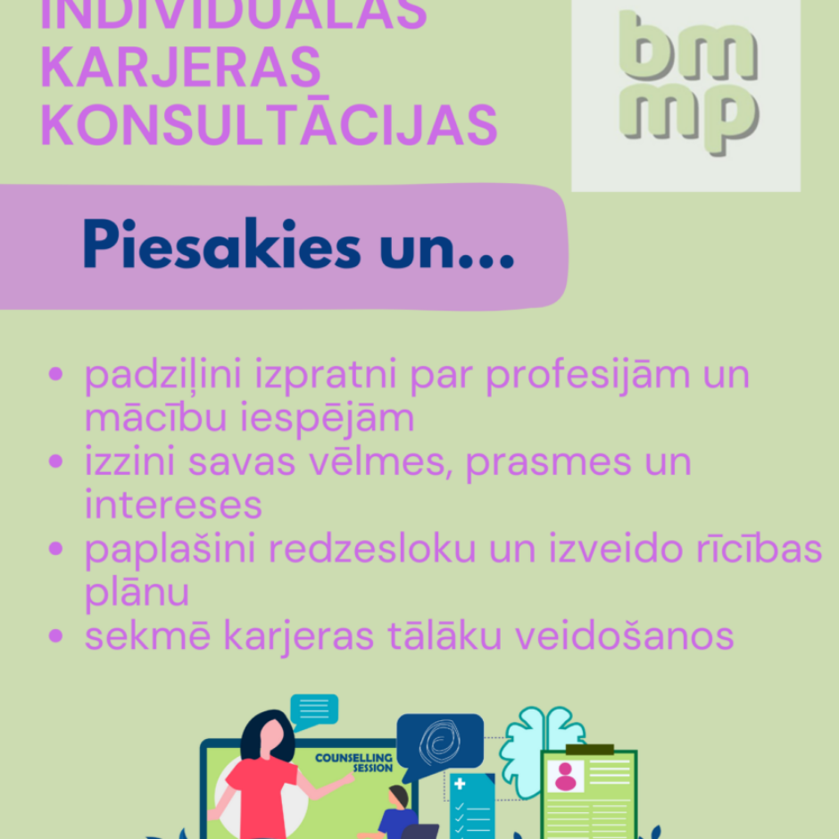 karjeras konsultācijas