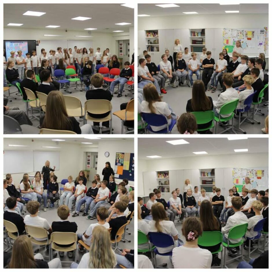 lietuviešu skolēnu uzstāšanās