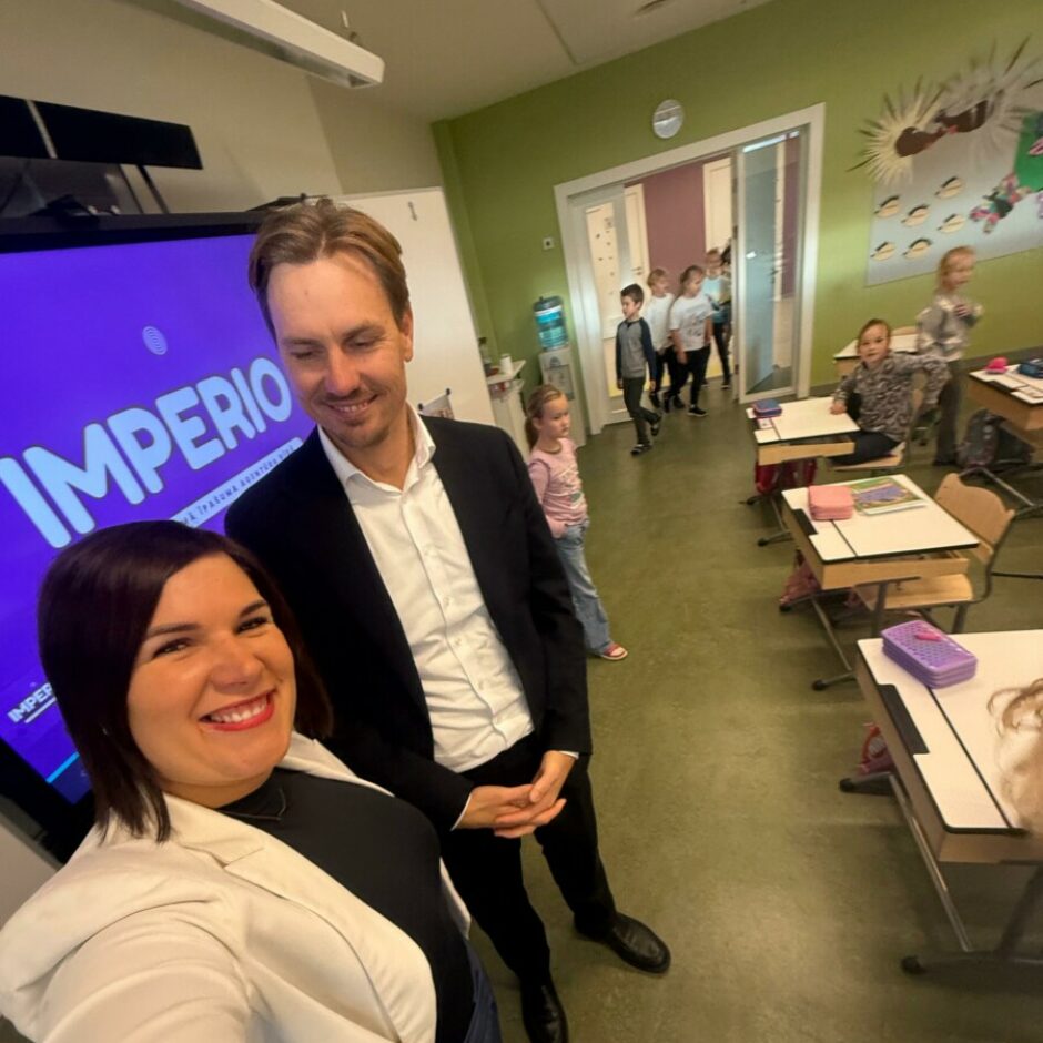 1.c klasē viesojas vecāki ar stāstiem par profesijām