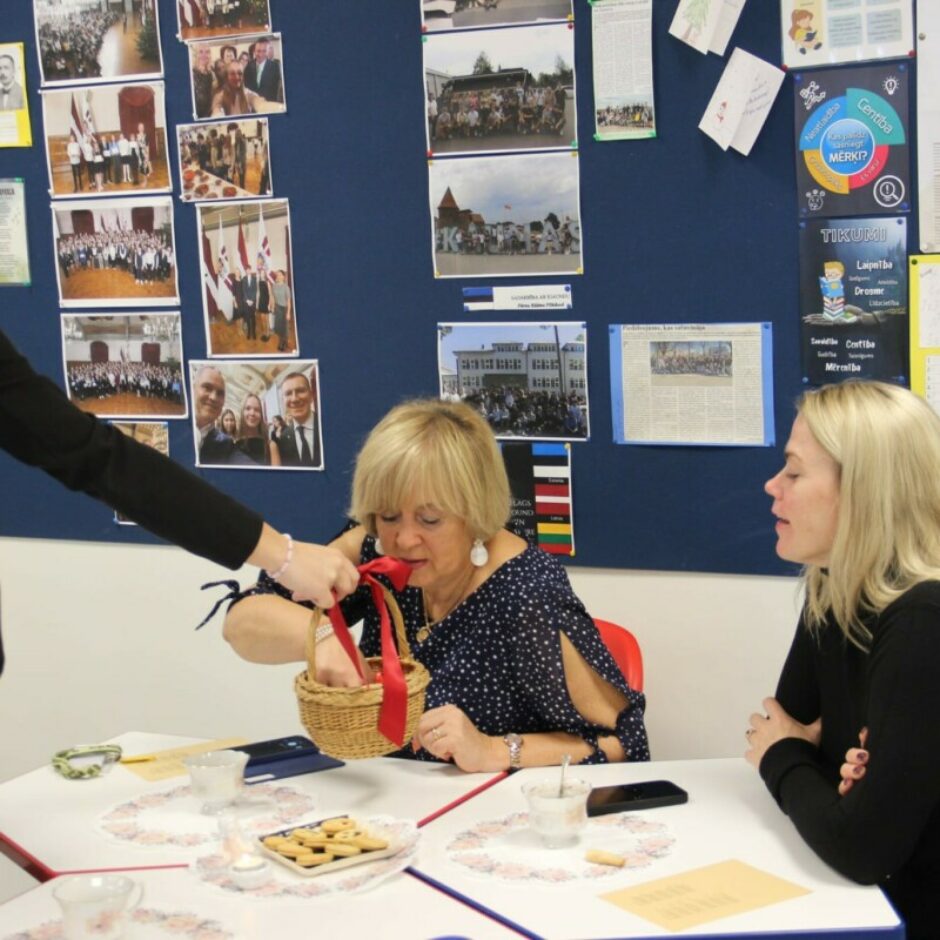 literatūras stundā 