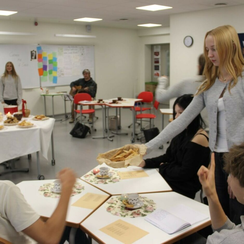 literatūras stundā 