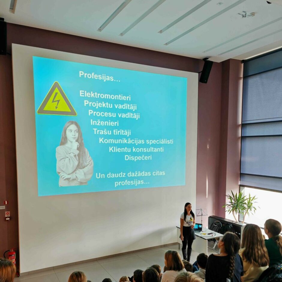 Nodarbība par elektrodrošību 4. un 5. klašu skolēniem