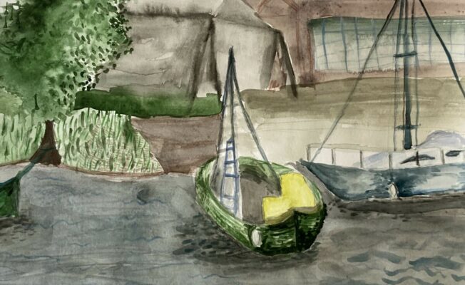 vasaras plenēra darbs