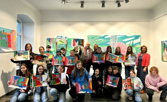 Alekseja Naumova plenēra darbu kopijas