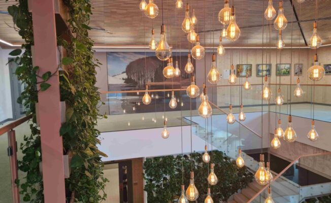 Kāpņu telpas noformējums