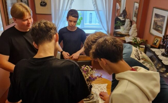 9.a klase A.Čaka muzejā