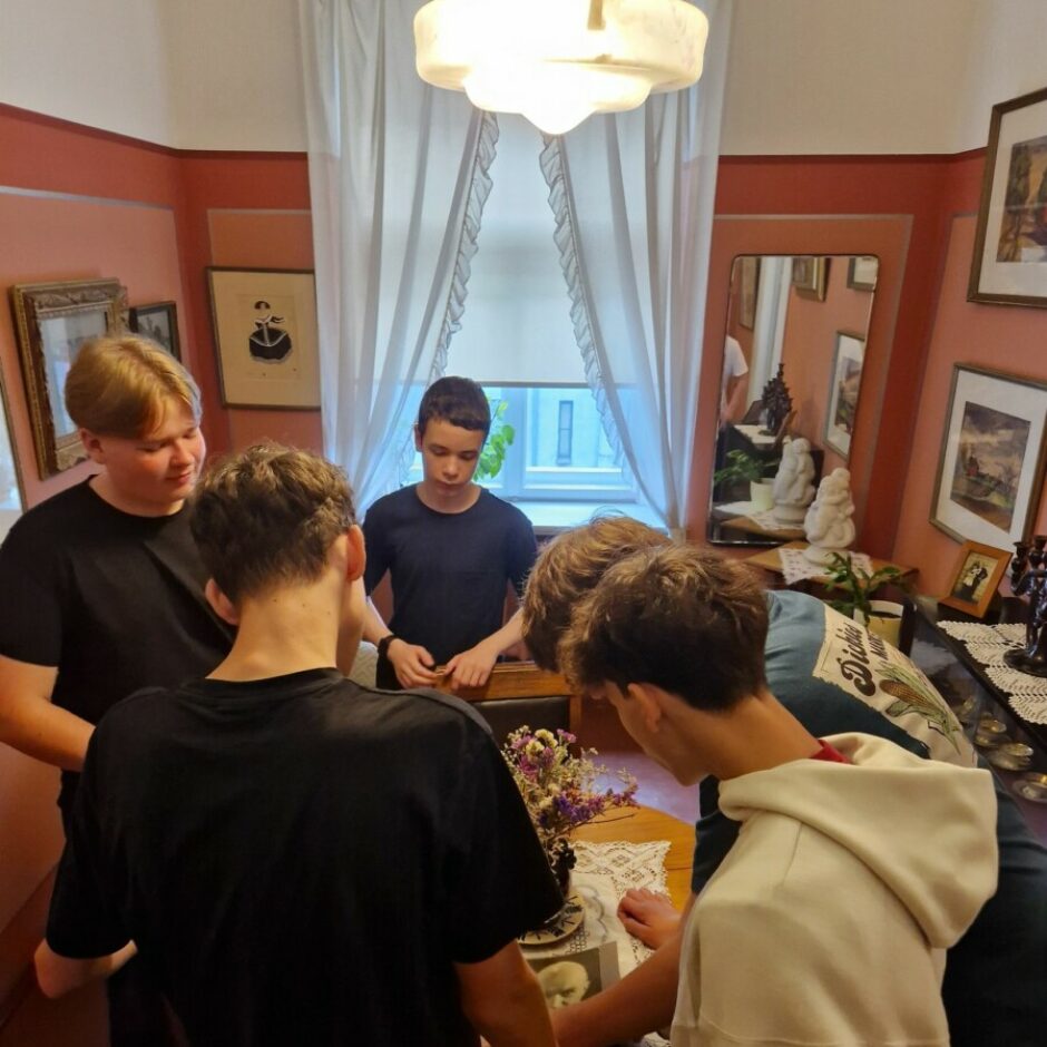 9.a klase A.Čaka muzejā