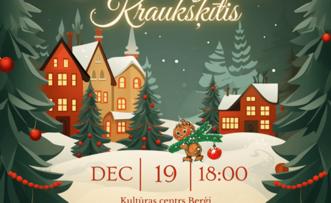 Kraukšķītis 19.12. k/c Berģi plkst.18.00